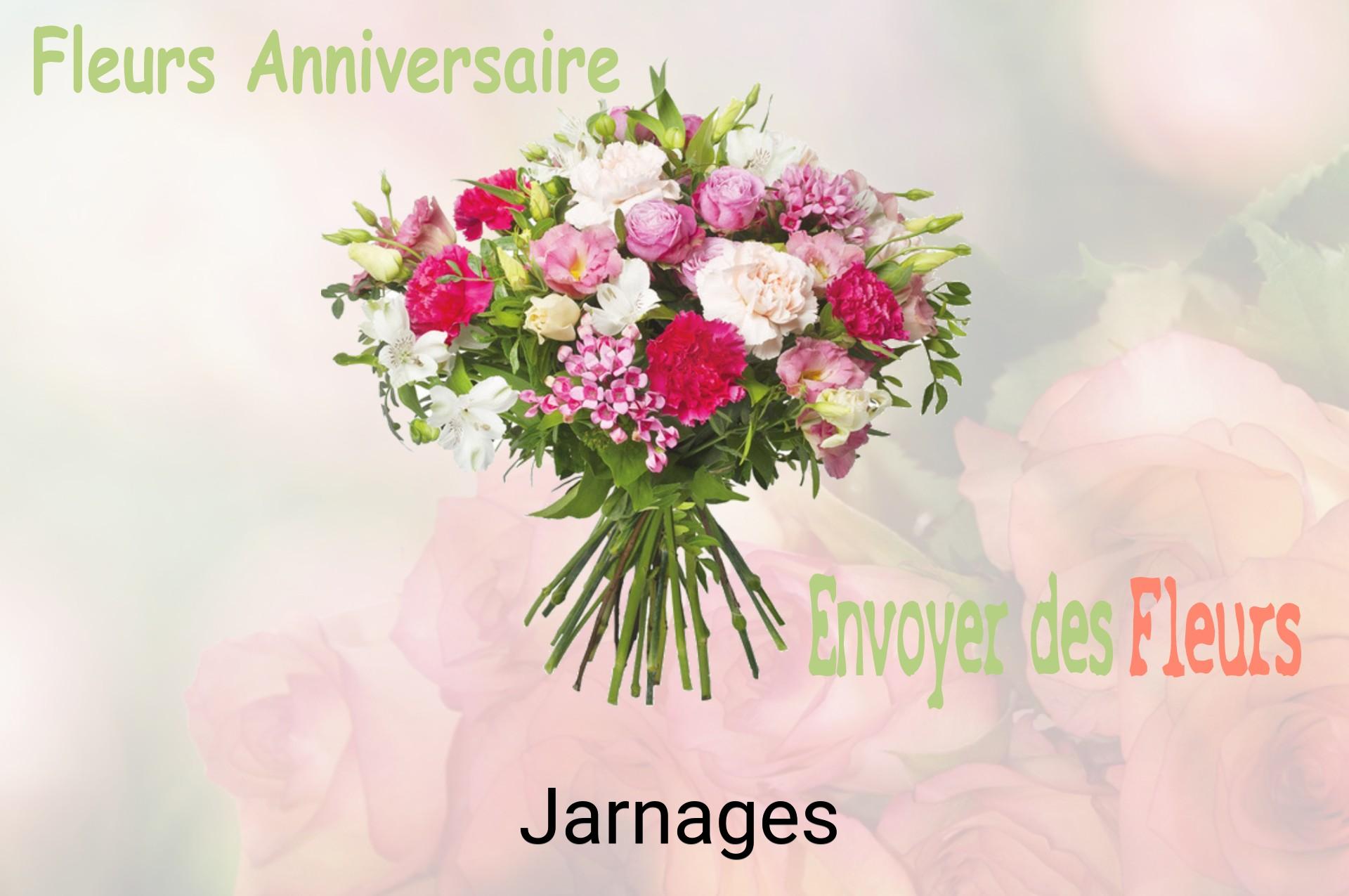 Bouquet de fleurs d’anniversaire livré à Jarnages