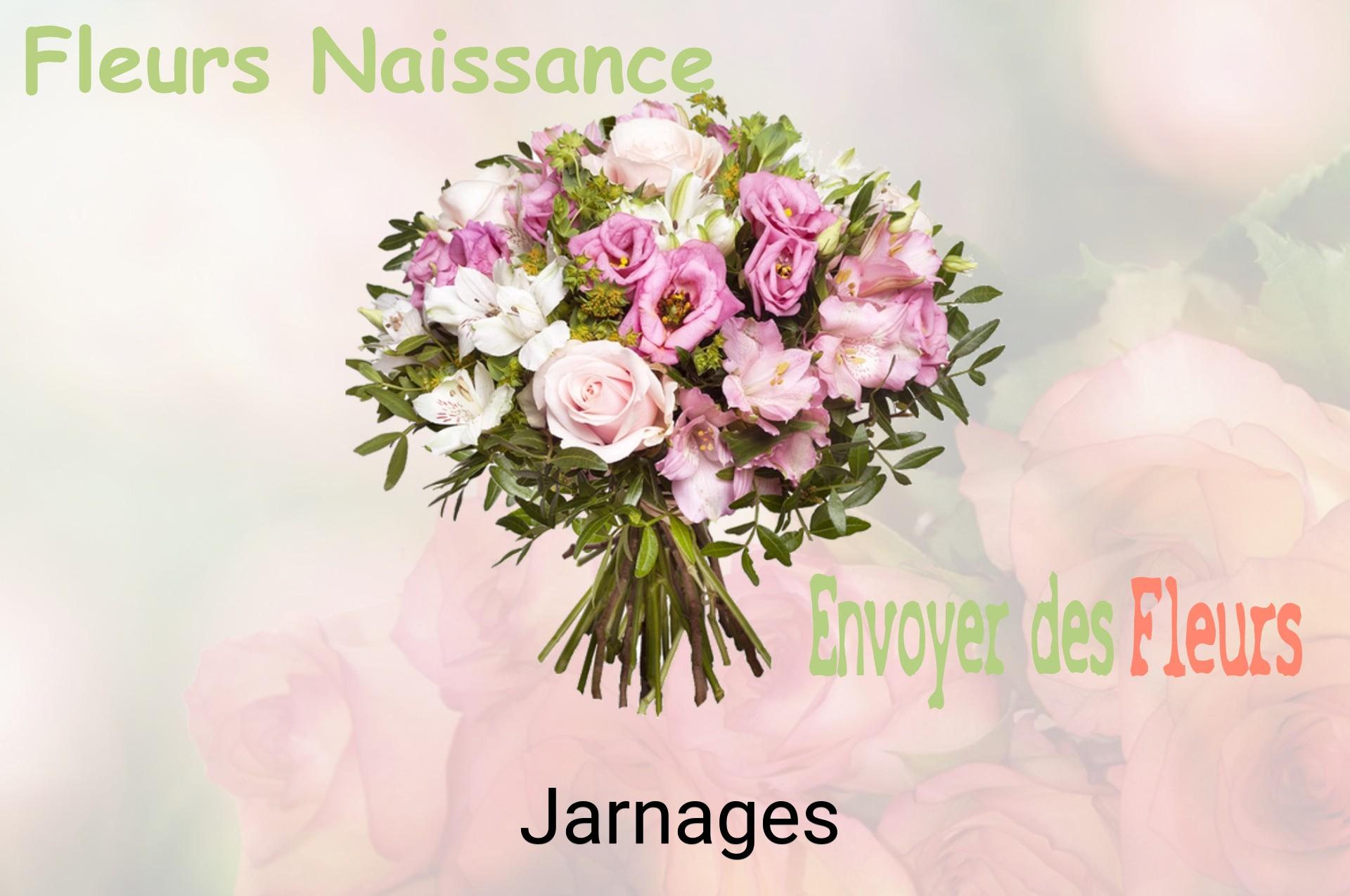Bouquet de fleurs de naissance livré à Jarnages